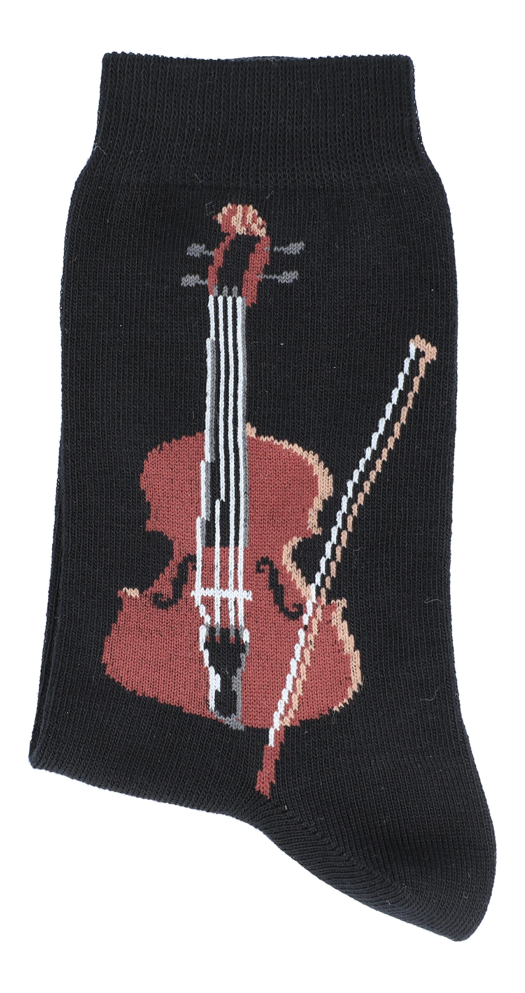 Socken Violine 35-38