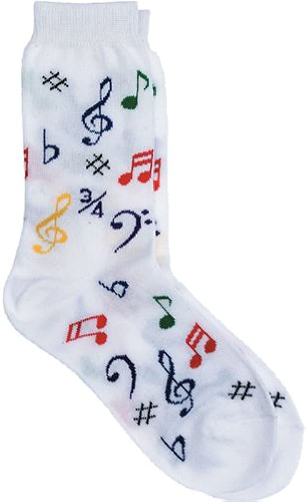 Men's Socks 6-12: Multi Notes