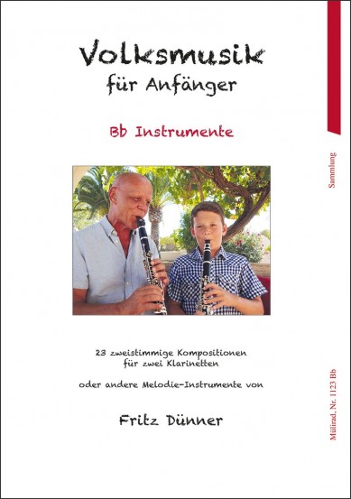 Volksmusik für Anfänger "Bb-Instrumente"