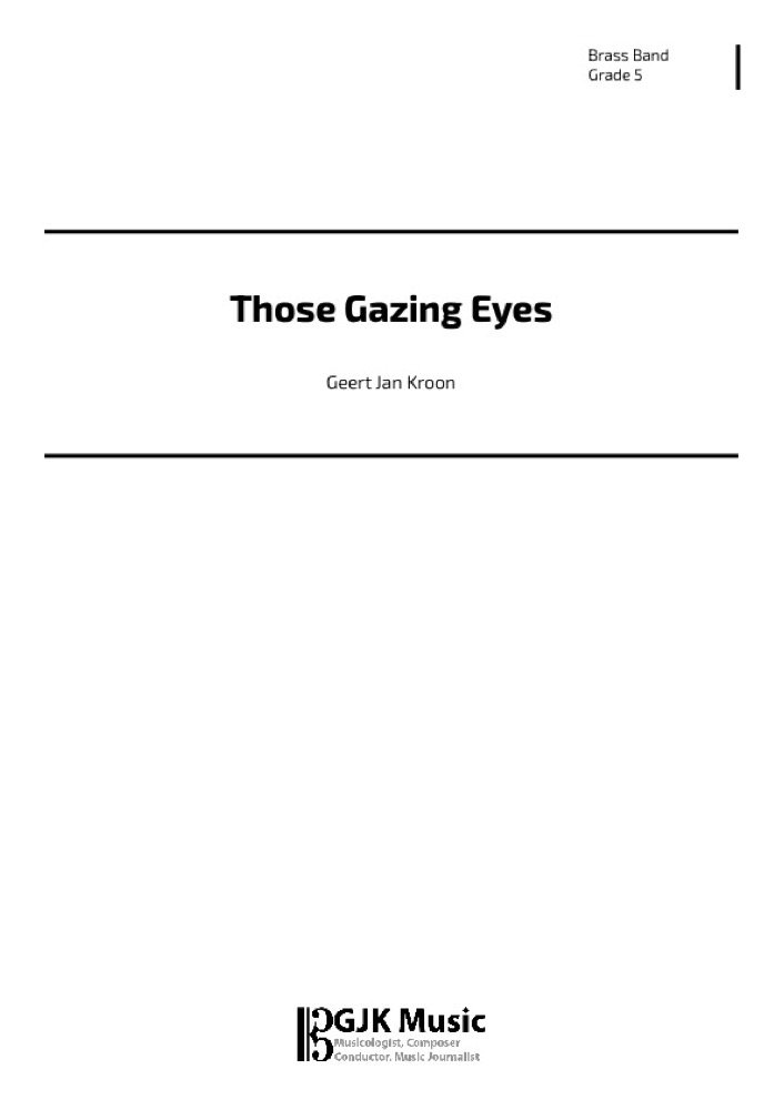 Those Gazing Eyes (BB)
