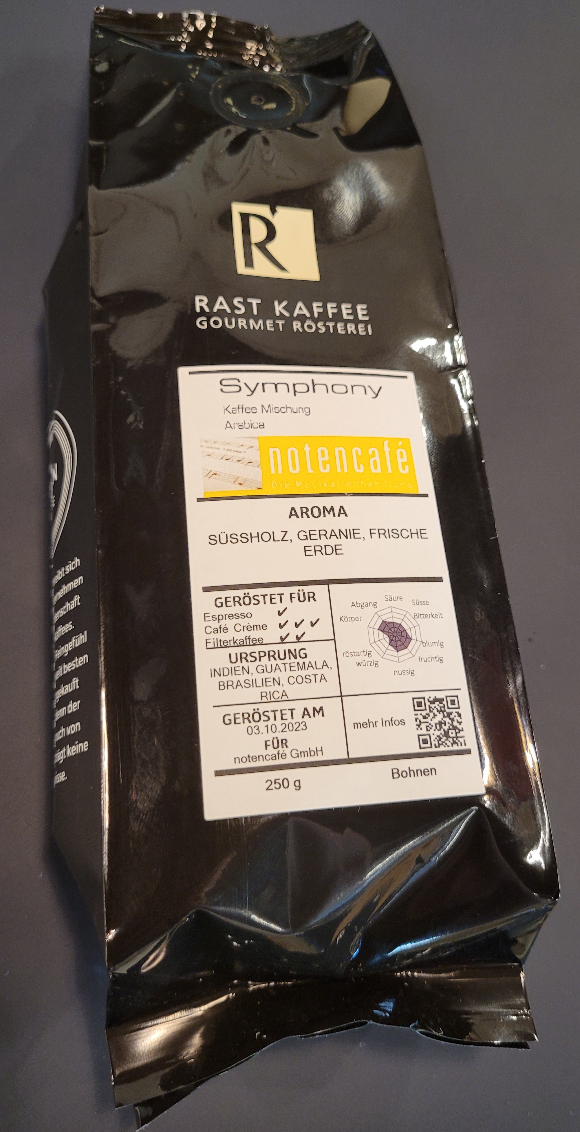 notencafé - Kaffeemischung "Symphony"