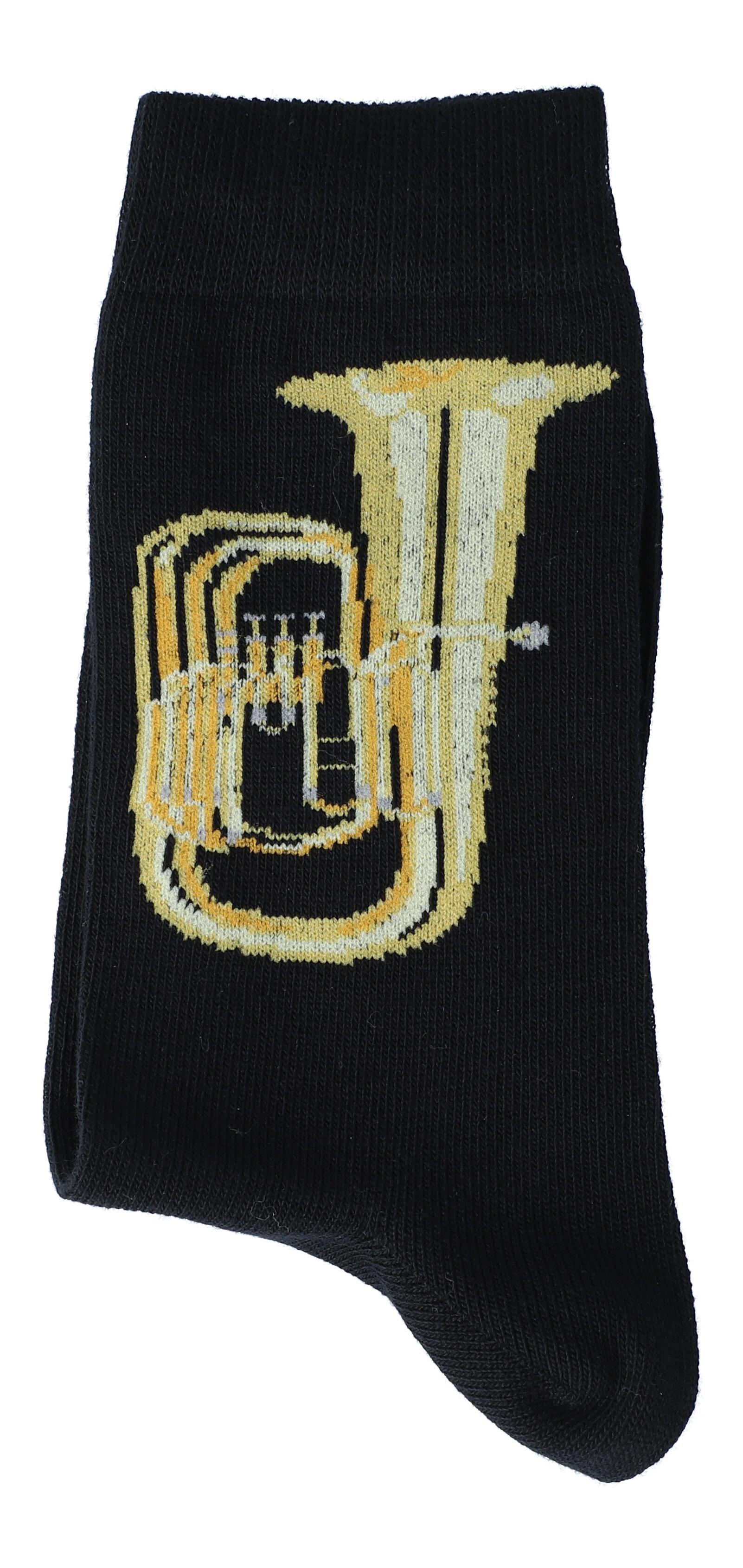 Socken Tuba Schwarz 46-48