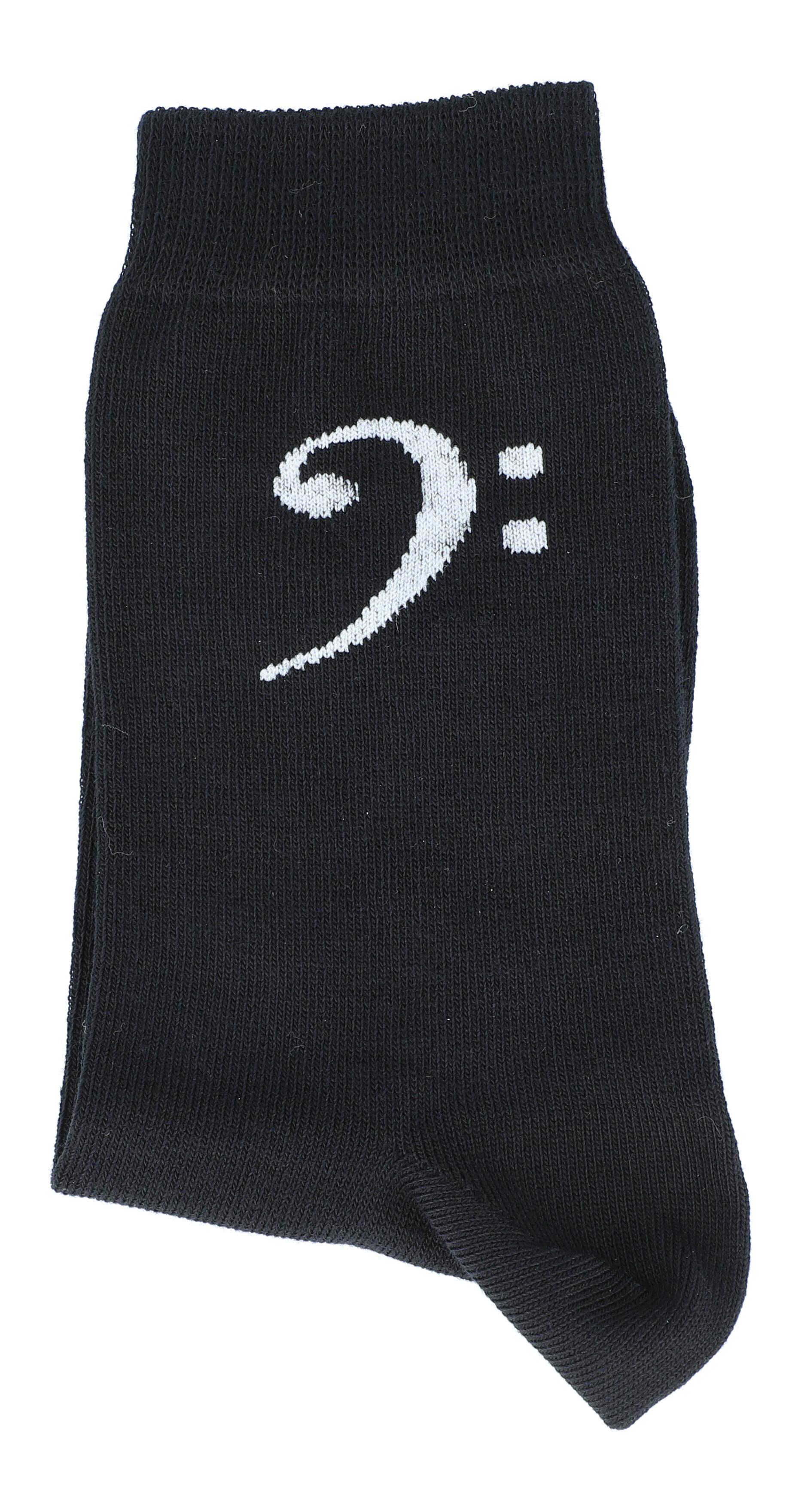 Socken Bassschlüssel 35-38