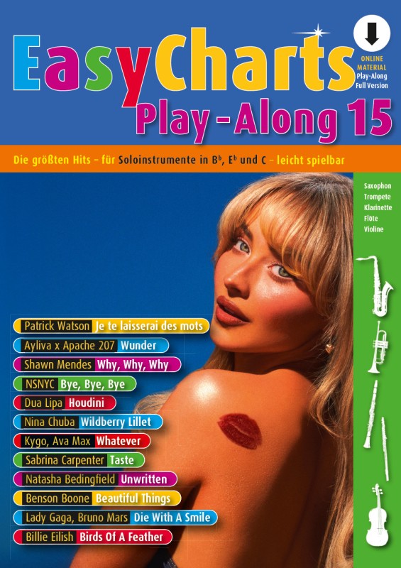 Easy Charts Play-Along Band 15