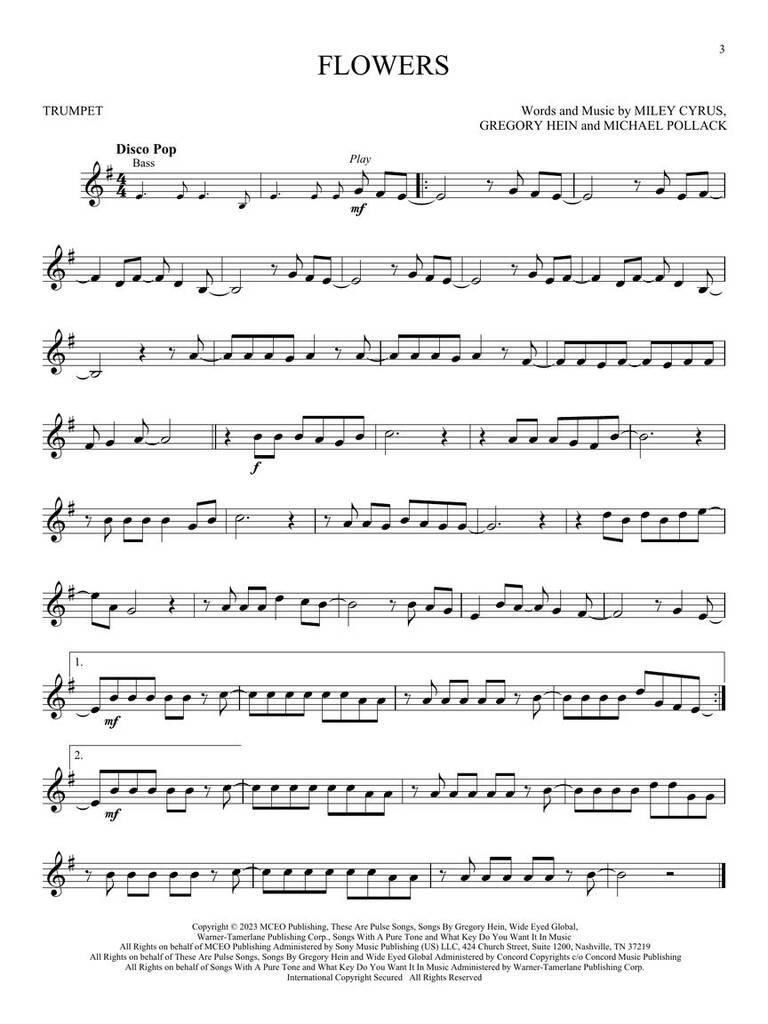 11 Top Hits for Trumpet (+Online-Audio)