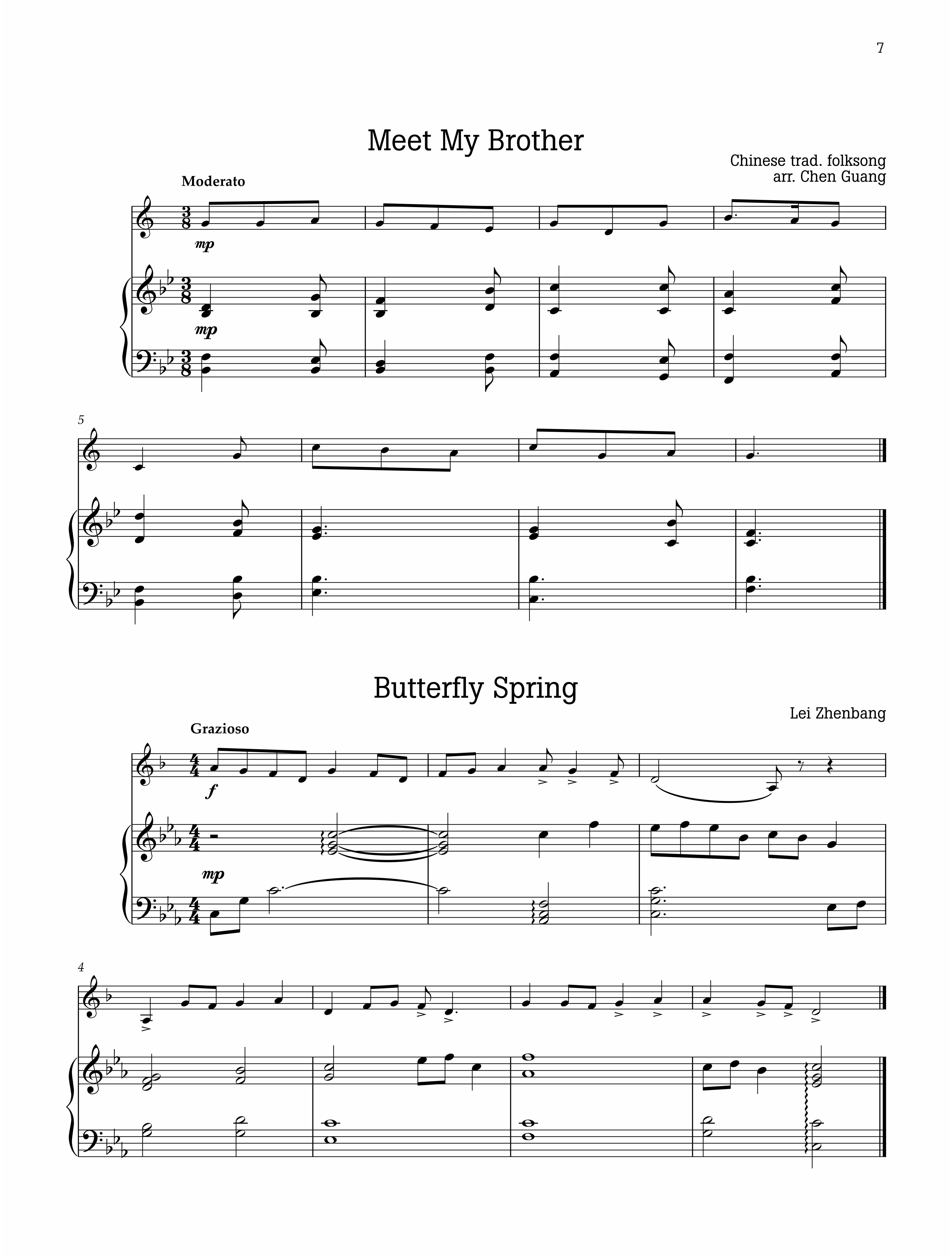 Chinese Tunes for Trumpet
