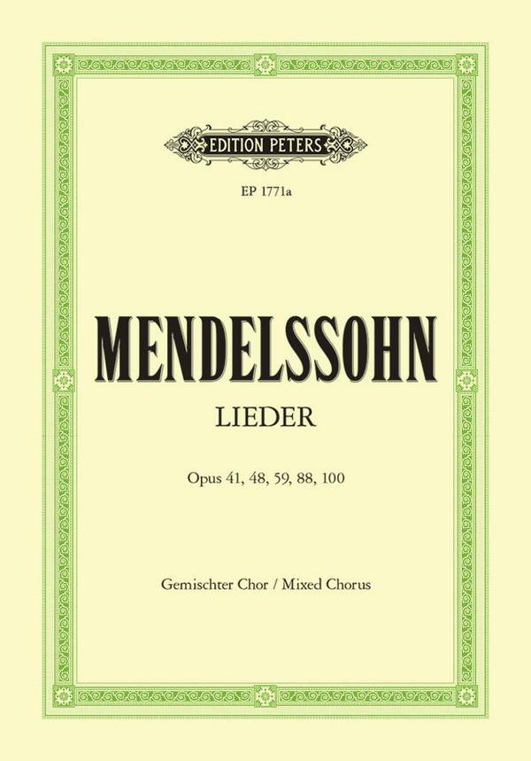 28 Lieder op.41, 48, 59, 88, 100