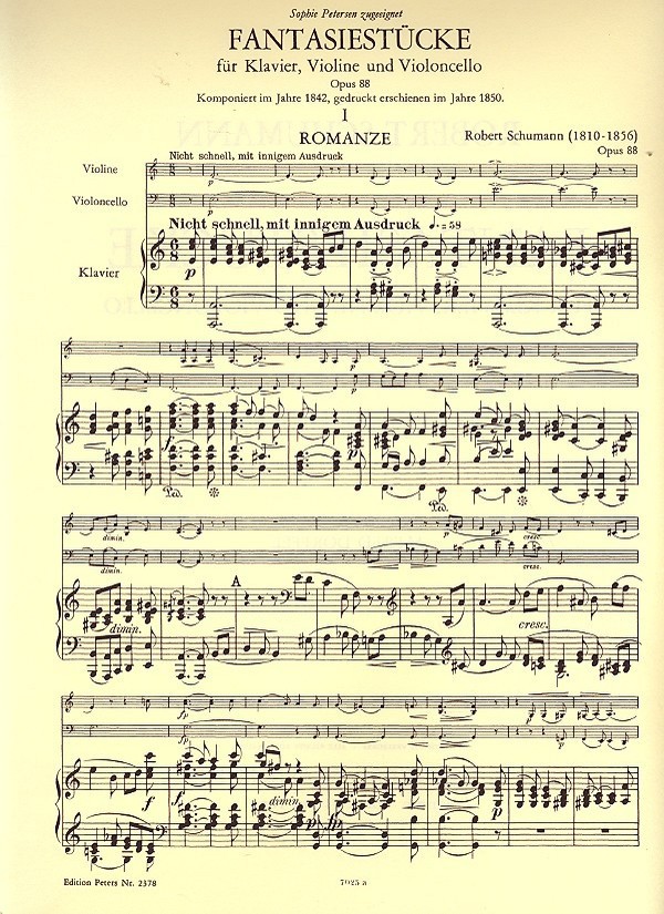 Fantasiestücke op.88