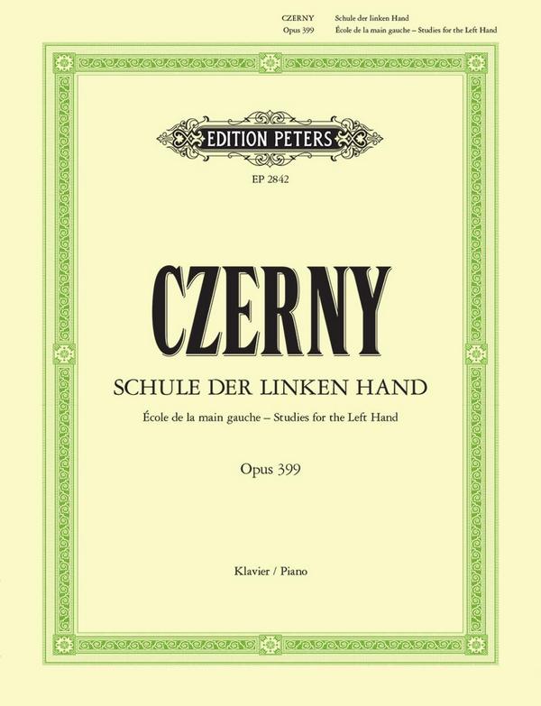 Schule der linken Hand op.399