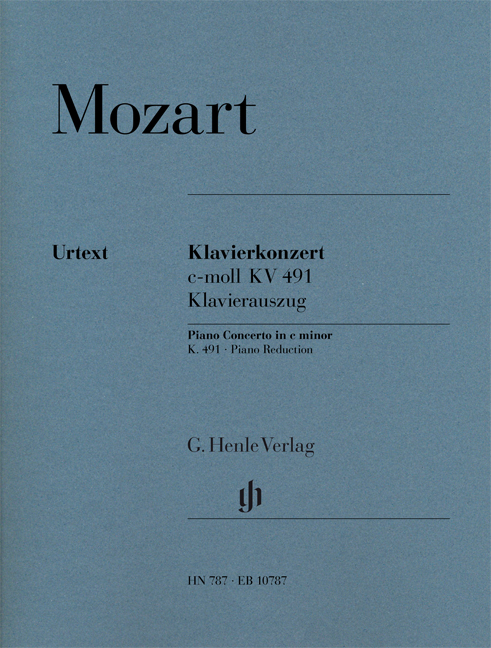 Konzert c-Moll Nr.24 KV491 für Klavier und Orchester