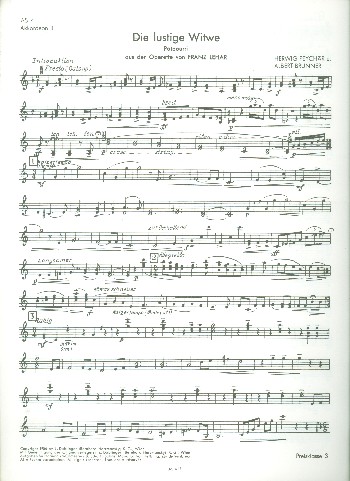 Die lustige Witwe (Potpourri)