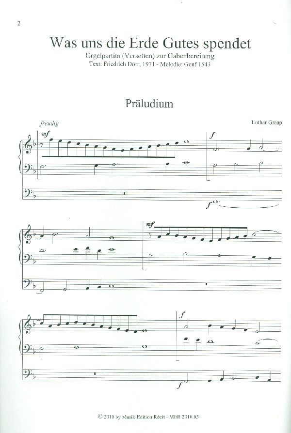 Was uns die Erde Gutes spendet