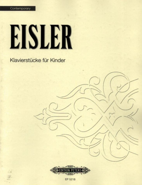 Klavierstücke für Kinder op.31