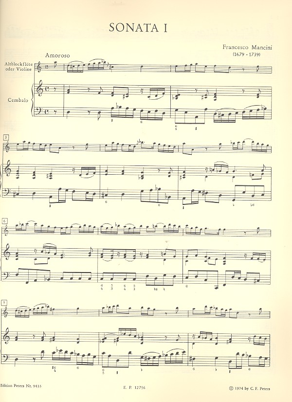 Sonate d-Moll Nr.1
