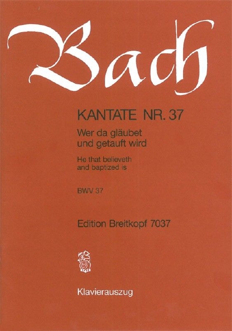 Wer da gläubet und getauft wird