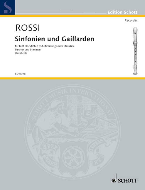 Sinfonien und Gaillarden