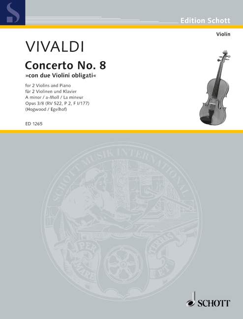 Concerto a-Moll op.3,8