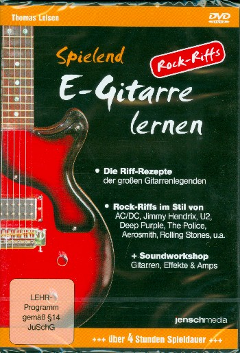 Spielend E-Gitarre lernen - Rock Riffs