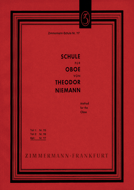 Schule für Oboe komplett