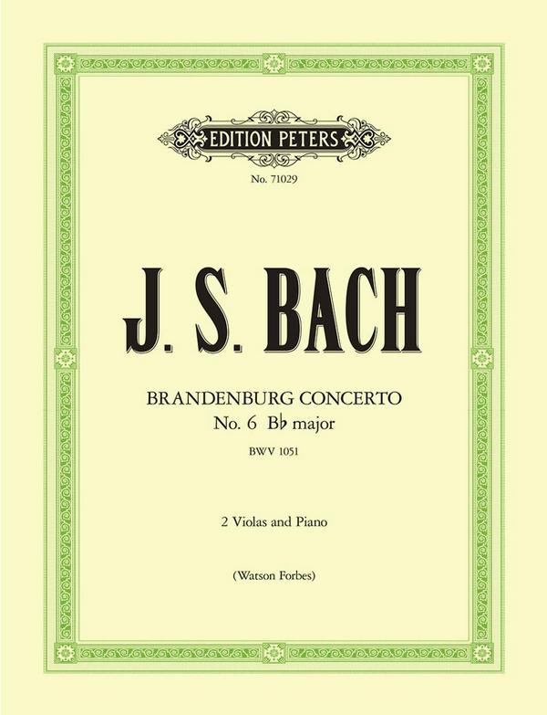 Brandenburgisches Konzert Nr.6 B-Dur BWV1051