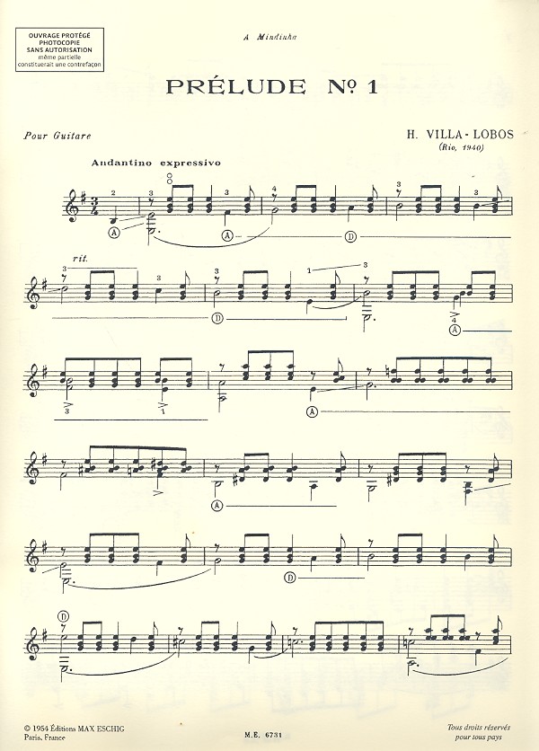 Prélude mi mineur no.1