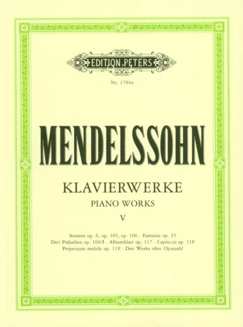 Klavierwerke Band 5