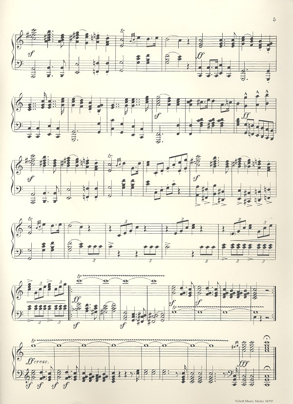 Hochzeitsmarsch aus Ein Sommernachtstraum op.61,9