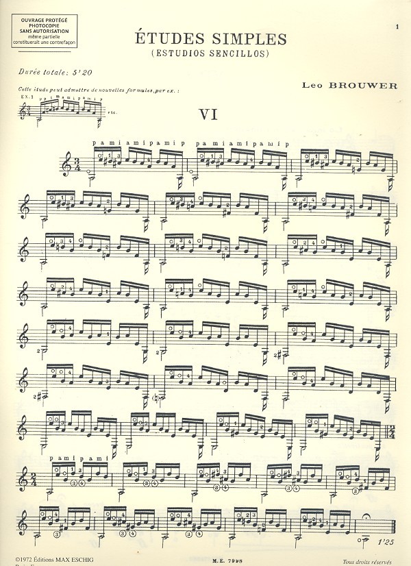 Etudes simples vol.2 (nos.6-10)