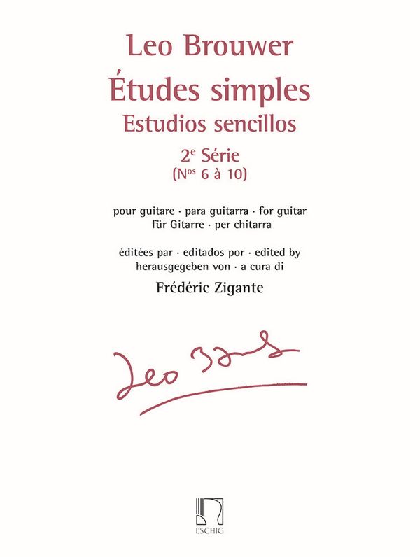 Etudes simples vol.2 (nos.6-10)
