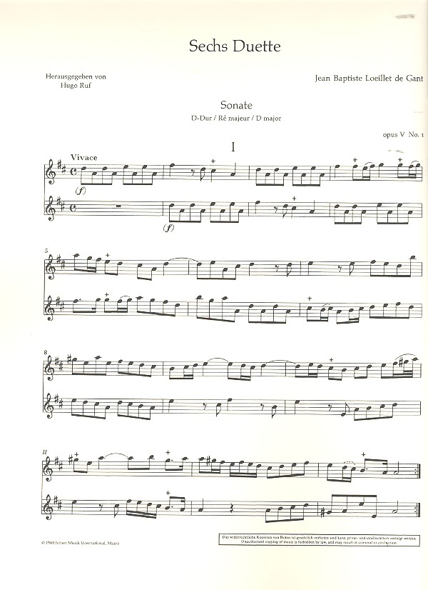 6 Duette op.5 Band 1