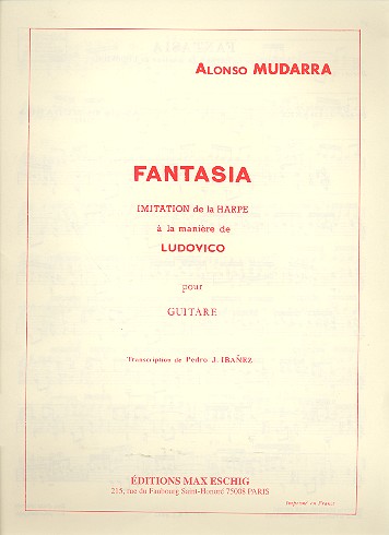 Fantasia Imitation de la harpe à