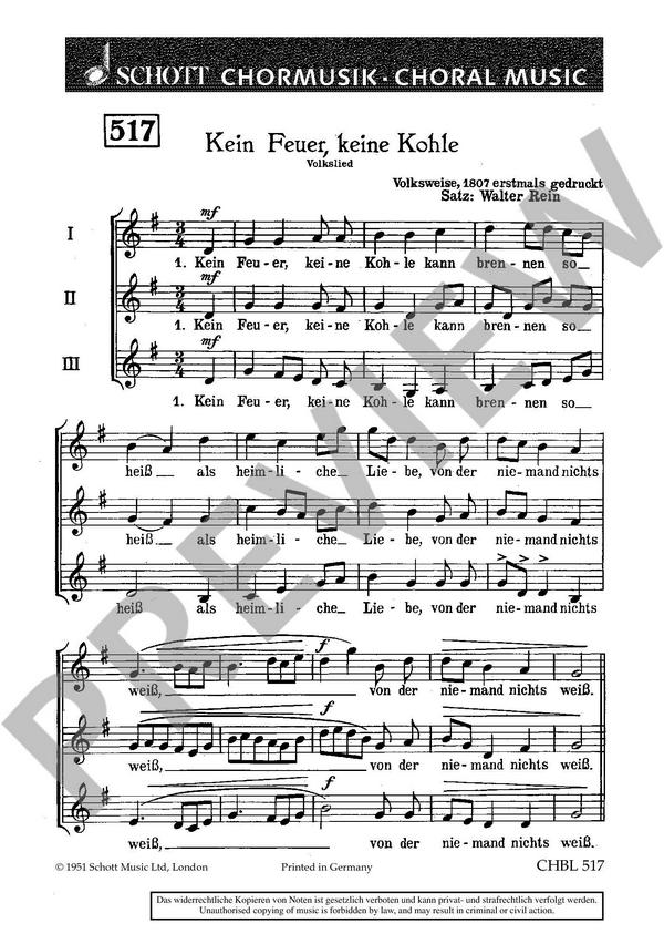 Kein Feuer, keine Kohle