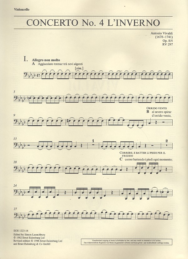 Konzert op.8,4 RV297
