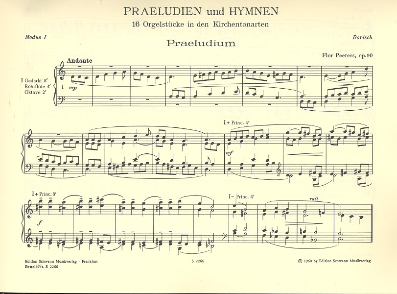 Präludien und Hymnen op.90