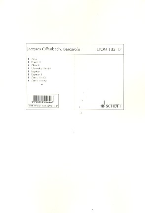 Barkarole aus Hoffmanns Erzählungen