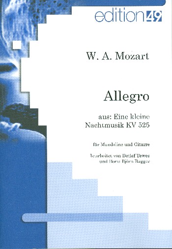 Allegro aus: Eine kleine Nachtmusik KV525