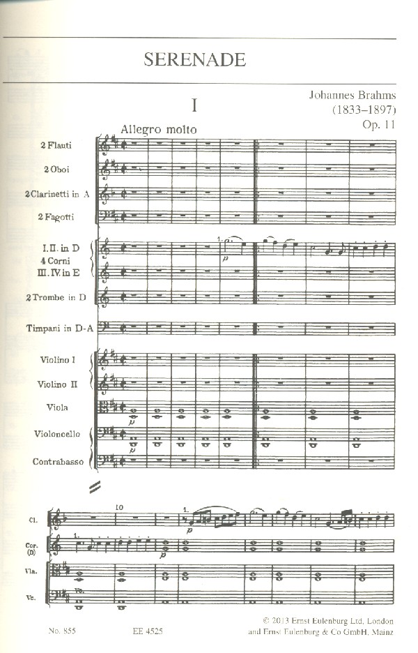 Serenade D-Dur op.11