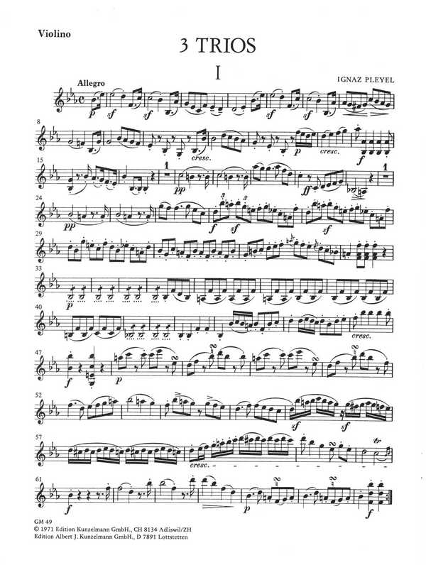 3 concertante Trios op.10