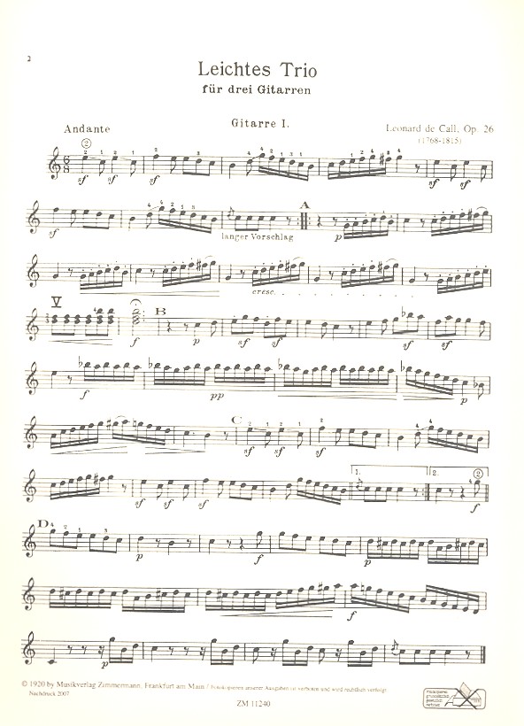 Leichtes Trio op.26