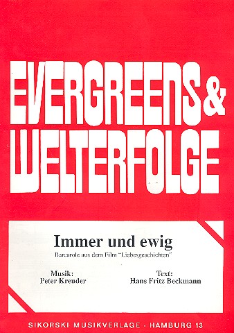 Immer und ewig: Einzelausgabe
