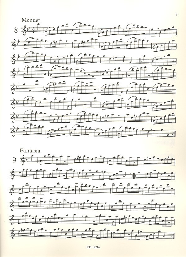 15 Solos by masters of the 18th century