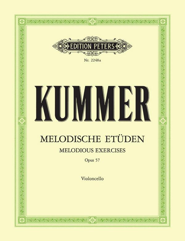 10 melodische Etüden op.57