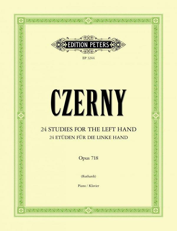 Etüden für die linke Hand op.718