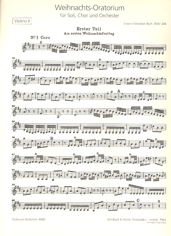 Weihnachtsoratorium BWV248
