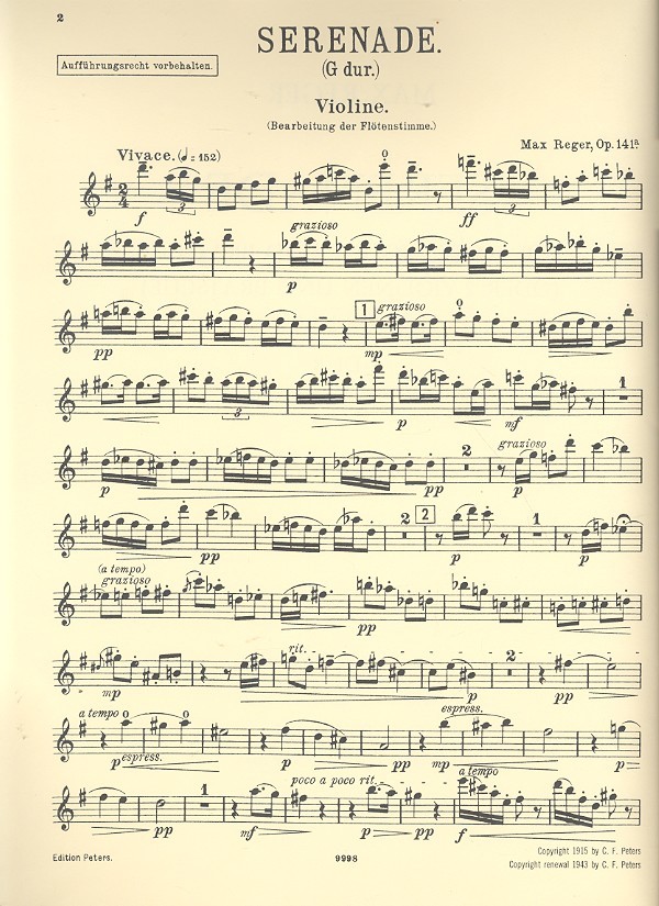 Serenade G-Dur op.141a