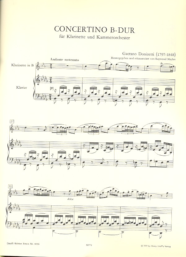 Concertino B-Dur