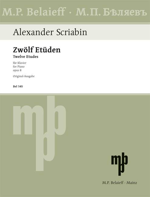 12 Etüden op.8