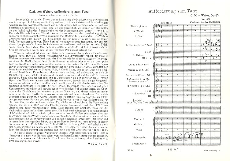 Aufforderung zum Tanz op.65