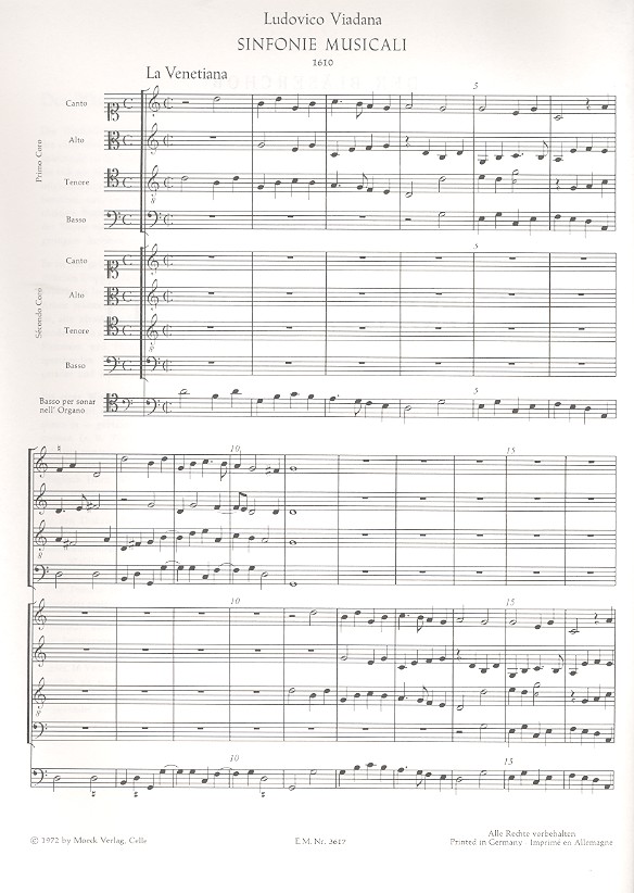 Sinfonie Musicali Band 1 