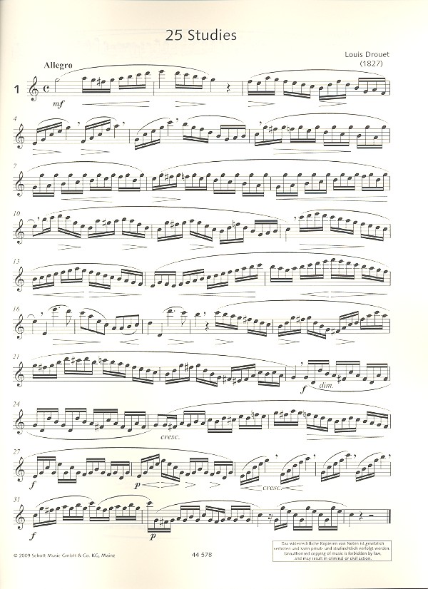 25 Etüden